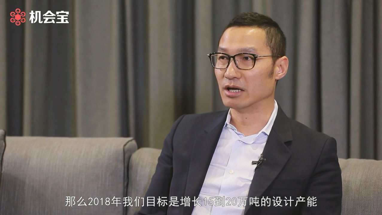 中國聯塑左滿倫：2018年中國聯塑的目標是增長15到20萬頓的設計產能